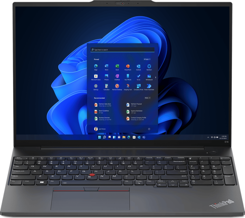 Lenovo ThinkPad E16 G1 Intel Core i5 16GB 256GB 16"