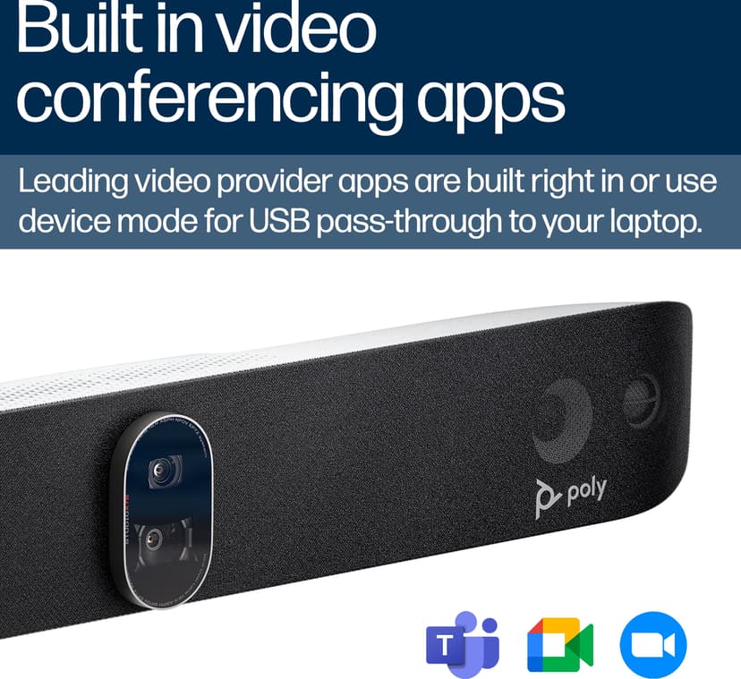 HP Poly Studio X72 All-In-One Video Bar