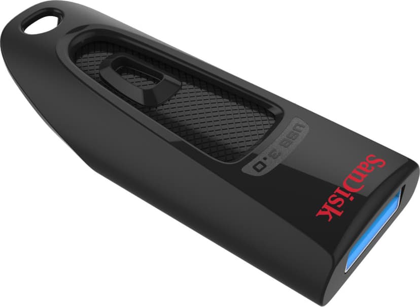 SanDisk Ultra 256GB USB-A Sort