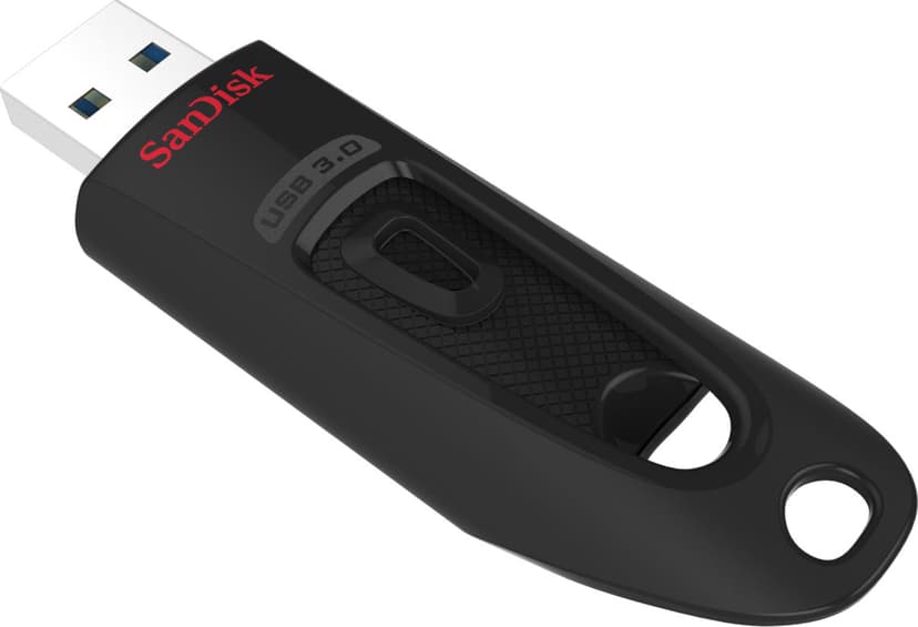 SanDisk Ultra 256GB USB-A Svart