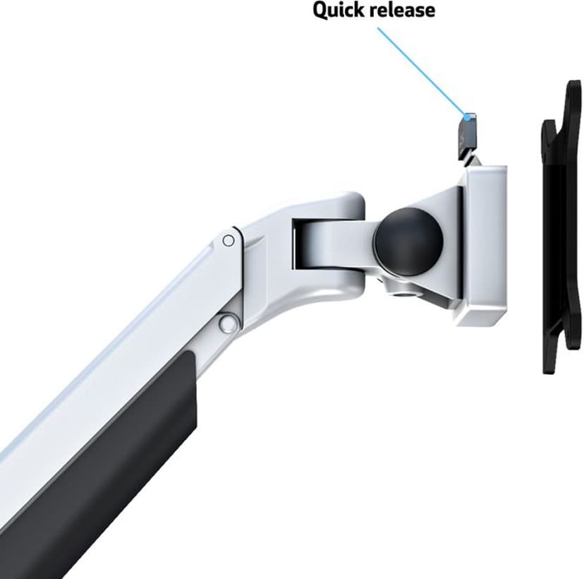 Multibrackets M VESA Gas Lift Arm Dual Side by Side