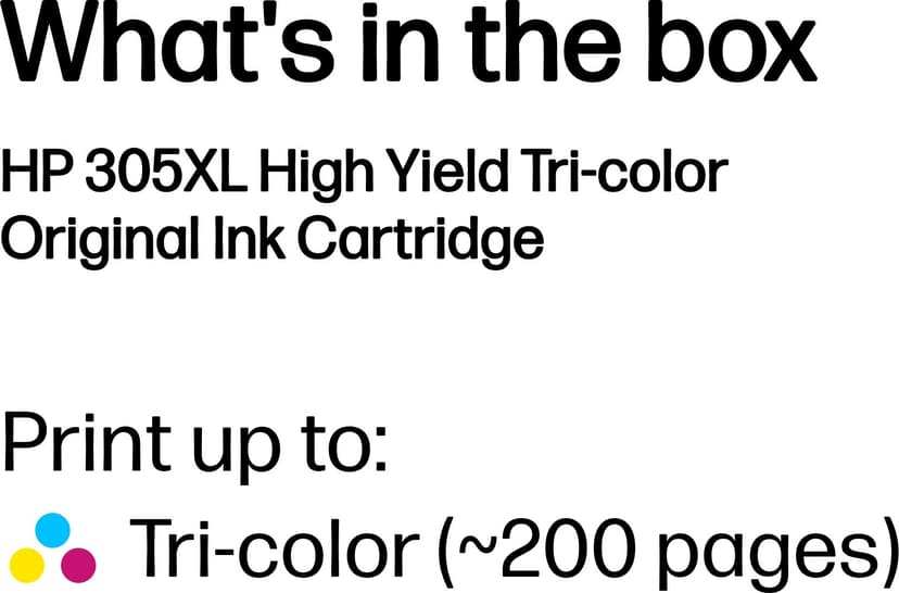 HP Bläck Tri-Color 305XL 5ml