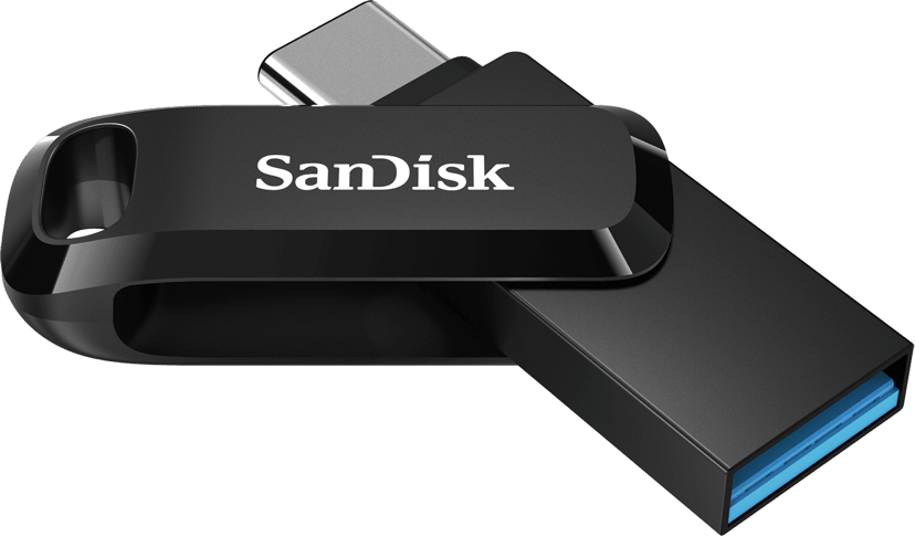 SanDisk Ultra Dual Drive Go 512GB USB-A / USB-C Zwart