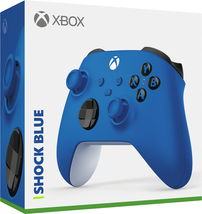 Microsoft Xbox X Wireless Controller Sininen, Valkoinen
