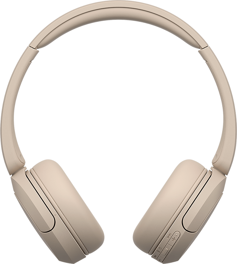 Sony WH-CH520 Trådlösa Hörlurar Stereo USB-C Gräddfärgad