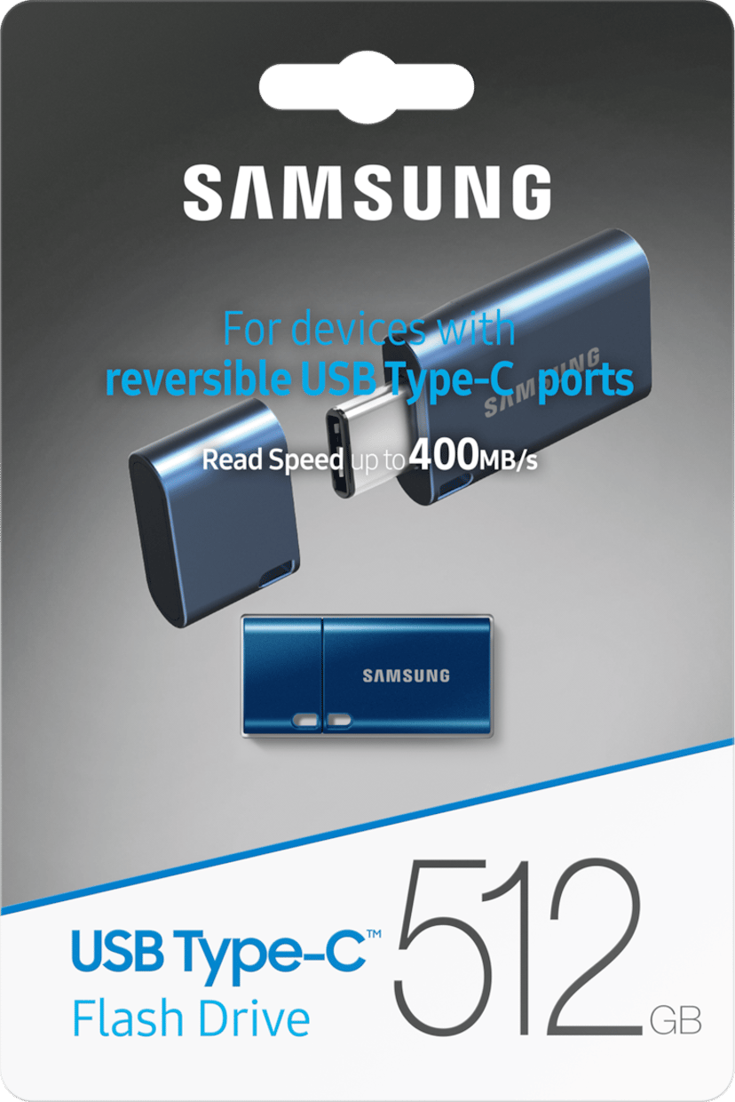 Samsung USB Flash Drive Type-C 512GB USB-C Blauw