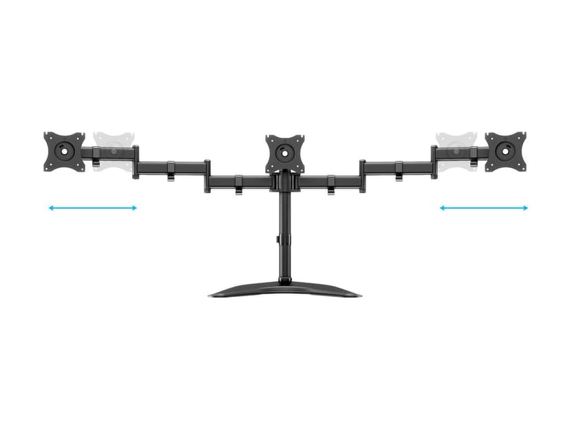 Multibrackets M Deskstand Basic Triple