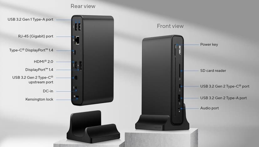 ASUS DC110 4 in 1 USB-C Docking Station