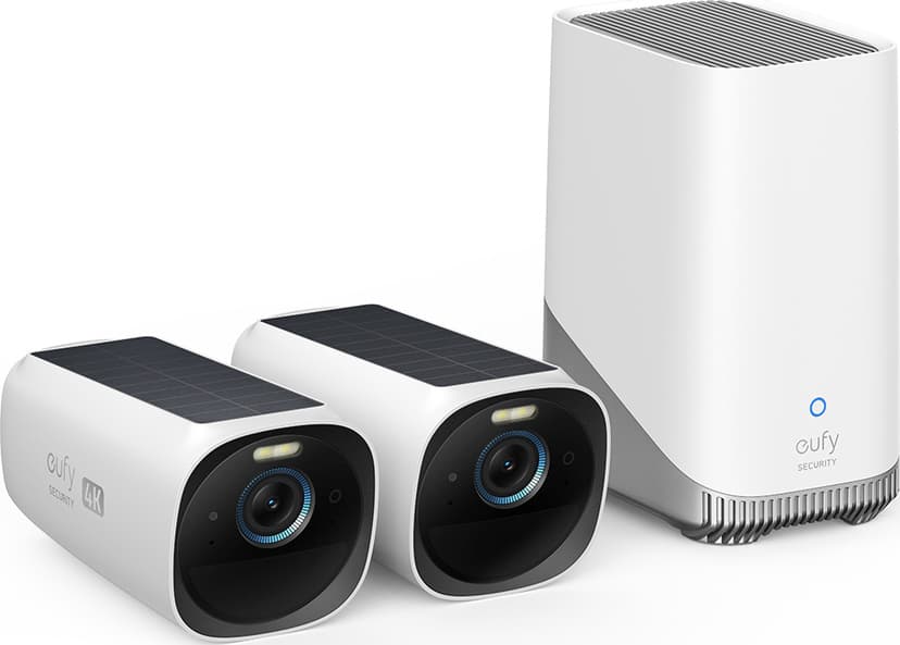 Eufy T88713W1 sikkerhetskamera Boks IP-sikkerhetskamera Utendørs 3840 x 2160 piksler Vegg