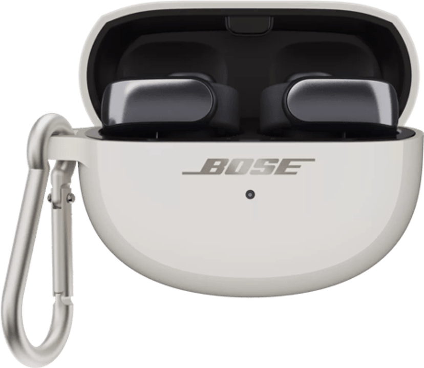 Bose Silikonfodral till Bose Ultra öppna öronsnäckor - Rökvit Vit