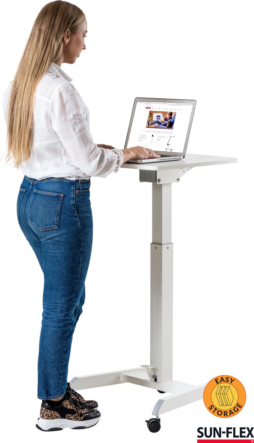 Sun-Flex EasyDesk Pro Höjdjusterbart Vit