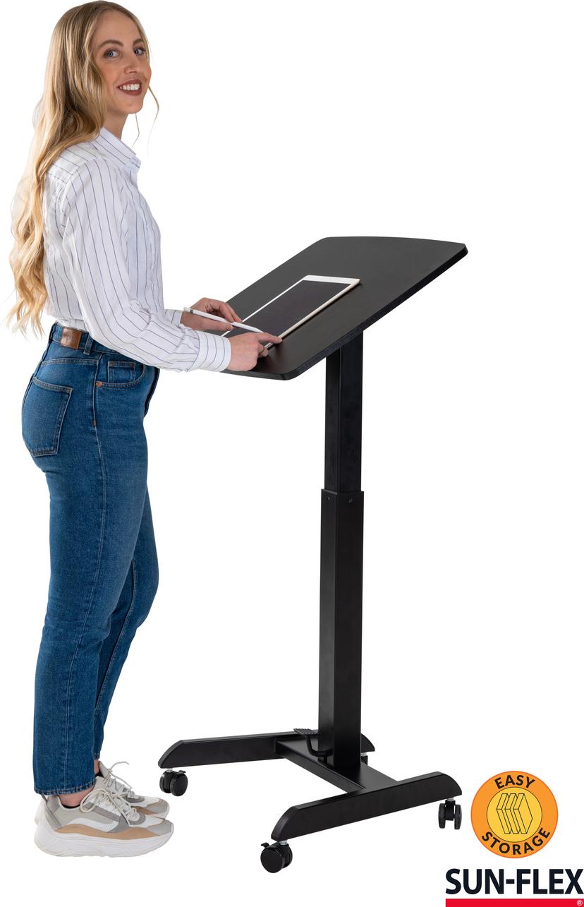 Sun-Flex EasyDesk Pro Höjdjusterbart Svart