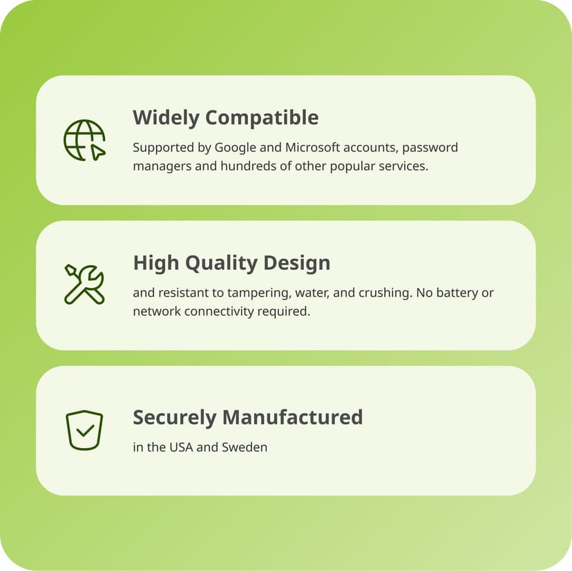 yu Yubico Yubikey 5 NFC (USB-A) (5060408461426)