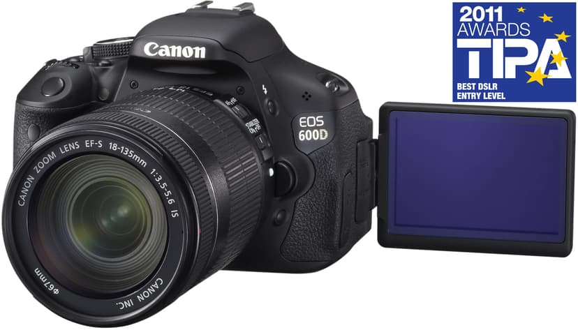 Canon Eos 600D + Ef-S 18-135/3,5-5,6 Is