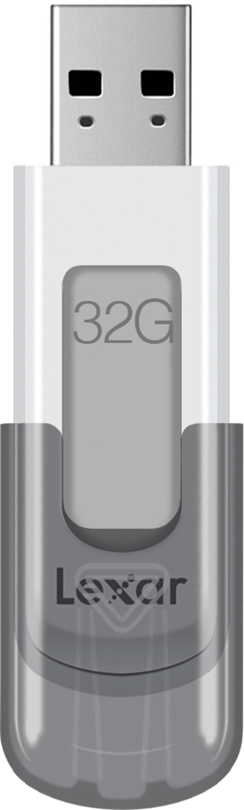 Lexar JumpDrive V100 32GB USB-A Grå, Vit