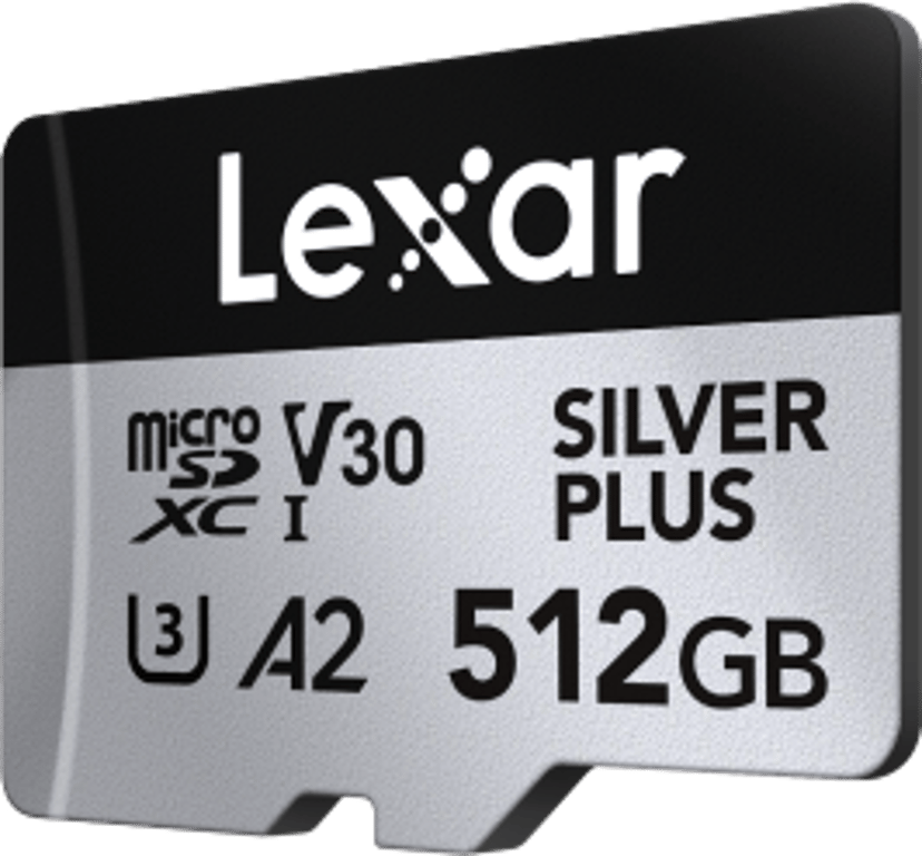 Lexar High Performance Silver Plus 512GB MicroSDXC UHS-I