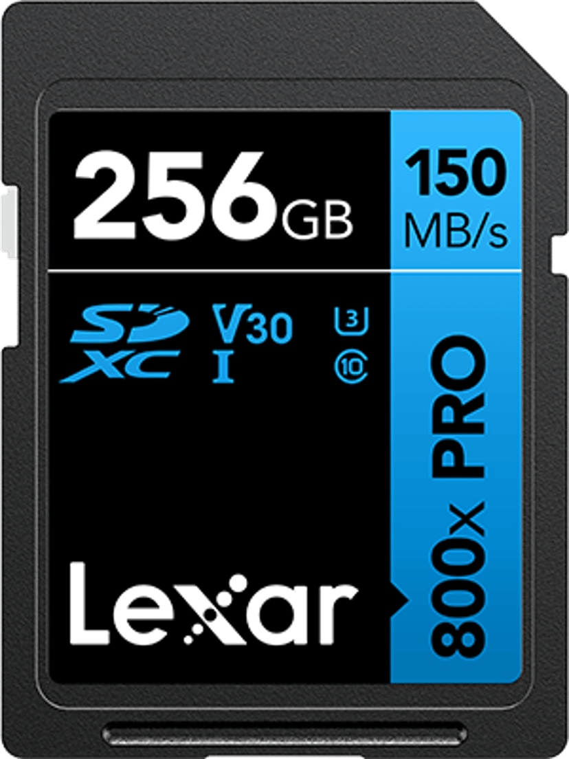 Lexar Professional 800x Pro 256GB SDXC UHS-I