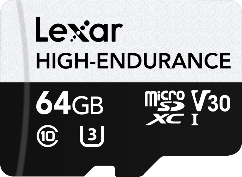 Lexar High-Endurance 64GB MicroSDXC UHS-I