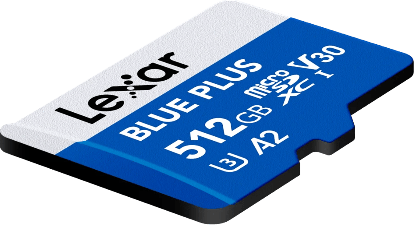 Lexar Blue Plus 512GB MicroSDXC UHS-I