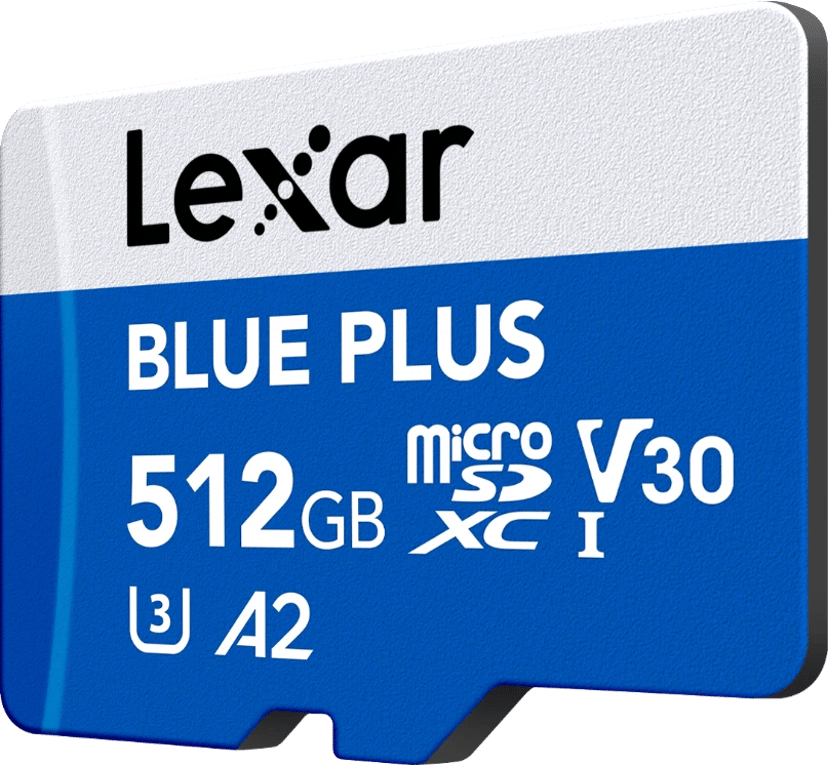 Lexar Blue Plus 512GB MicroSDXC UHS-I