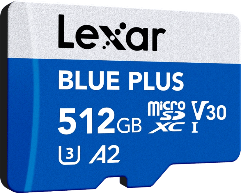 Lexar Blue Plus 512GB MicroSDXC UHS-I