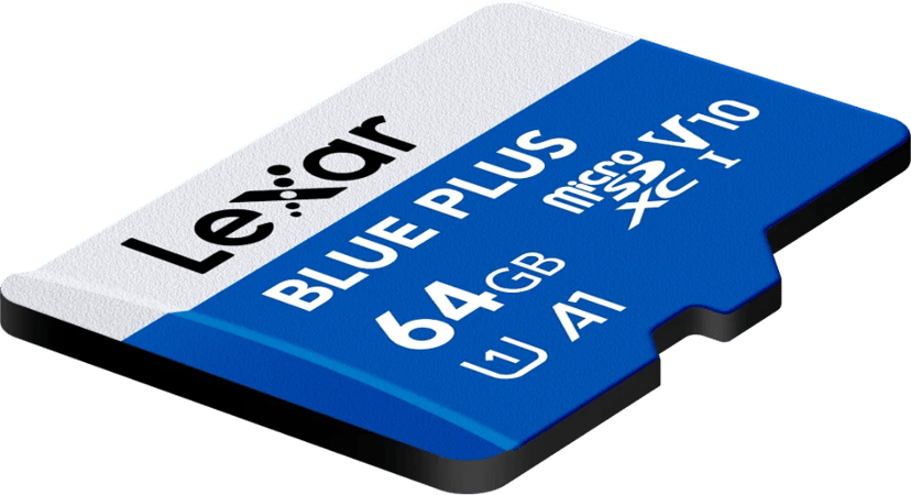 Lexar Blue Plus 64GB MicroSDXC UHS-I
