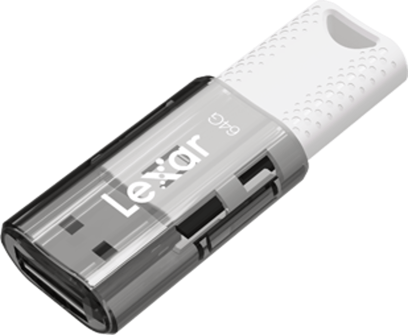 Lexar JumpDrive S60 64GB USB-A Musta