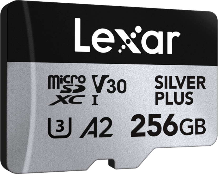 Lexar High Performance Silver Plus 256GB MicroSDXC UHS-I