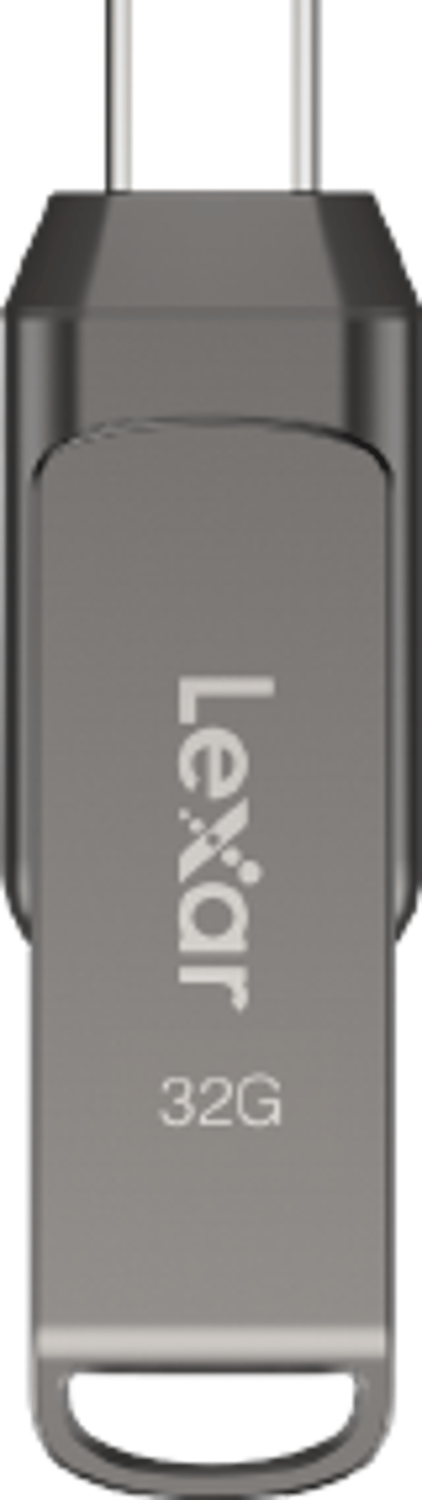 Lexar JumpDrive Dual Drive D400 32GB USB-C Grå
