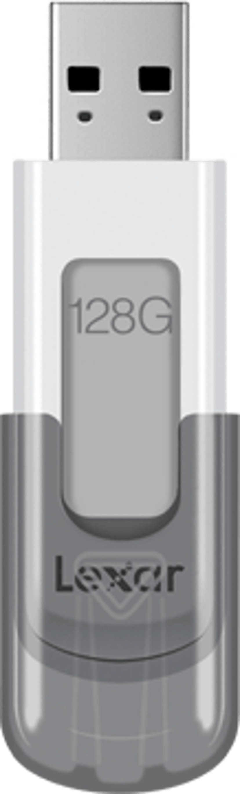 Lexar JumpDrive V100 128GB USB-A Grå, Vit