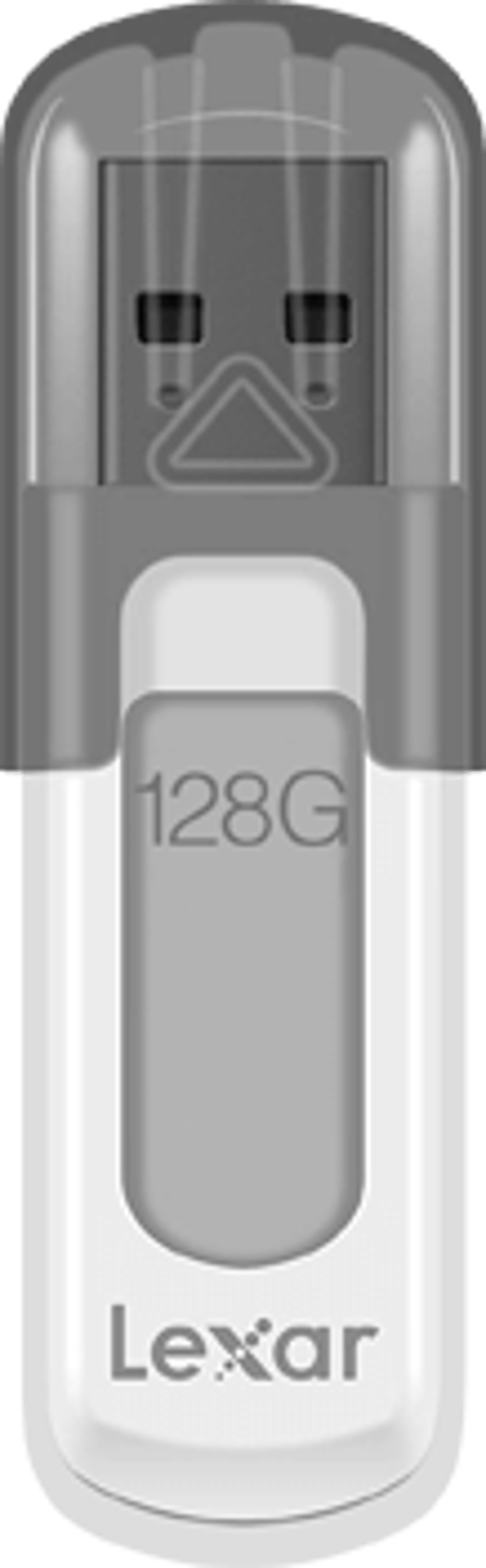 Lexar JumpDrive V100 128GB USB-A Grå, Vit