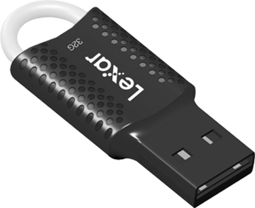 Lexar Jumpdrive V40 32GB USB-A Sort