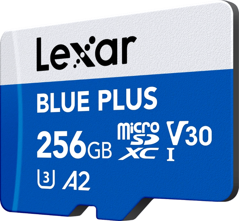 Lexar Blue Plus 256GB MicroSDXC UHS-I