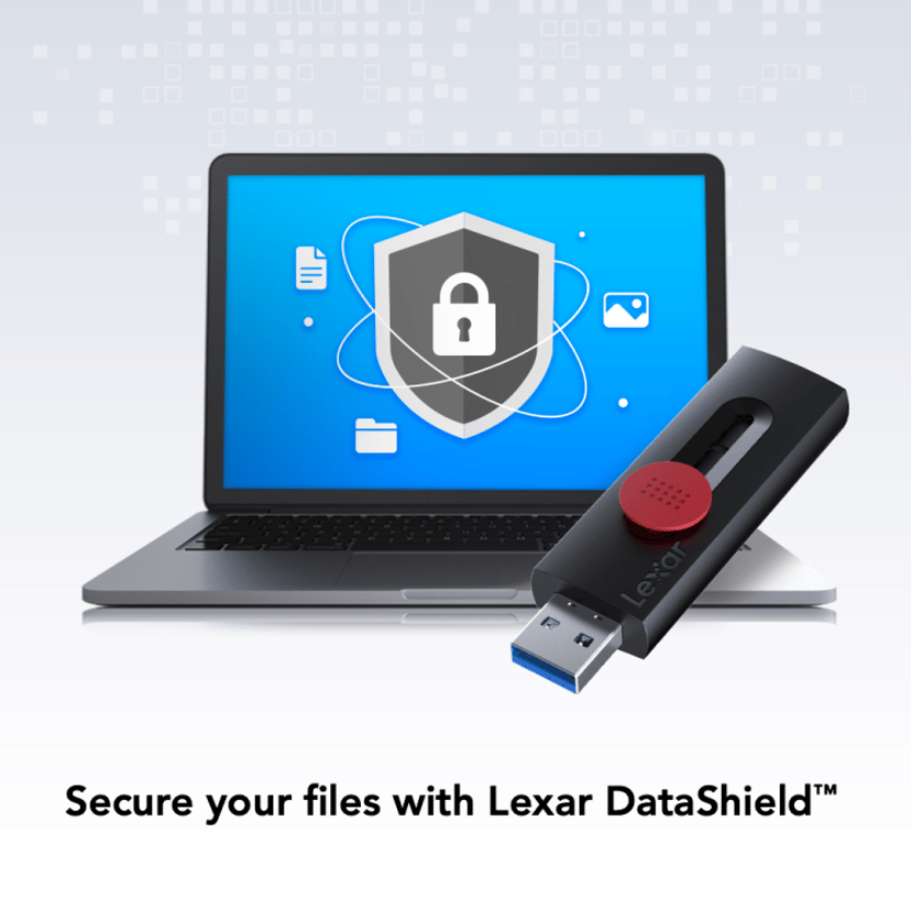 Lexar Jumpdrive D300 Dual 256GB USB-A / USB-C Musta