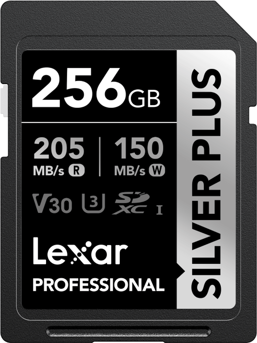 Lexar Professional Silver Plus 256GB SDXC UHS-I