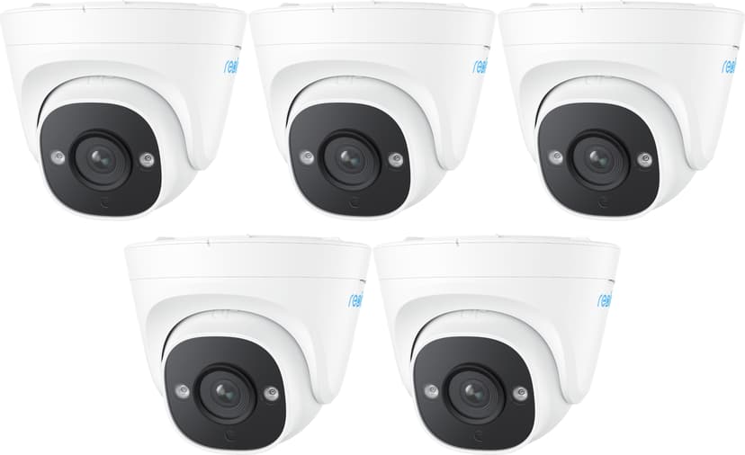 Reolink P324 5 MP PoE ulkokamera, 5‑pakkaus