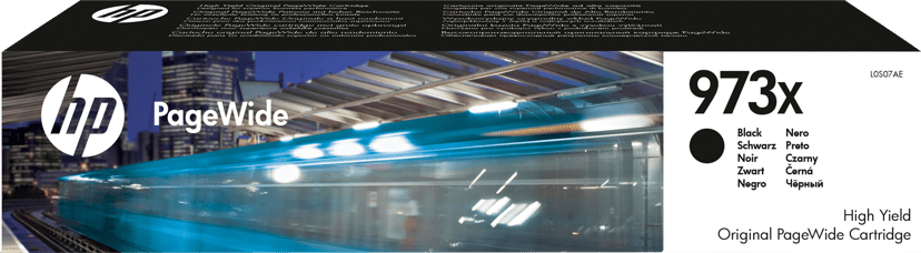 HP Inkt Zwart No.973X 10K - PageWide