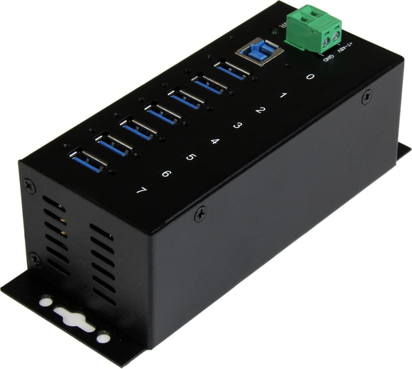 Startech 7 Port Industrial USB 3.0 Hub with ESD & 350W Surge Protection