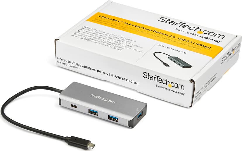 Startech 4 Port USB C Hub