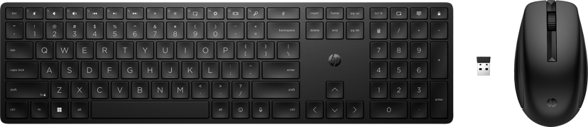 HP 655 Wireless Keyboard and Mouse Combo Trådlös