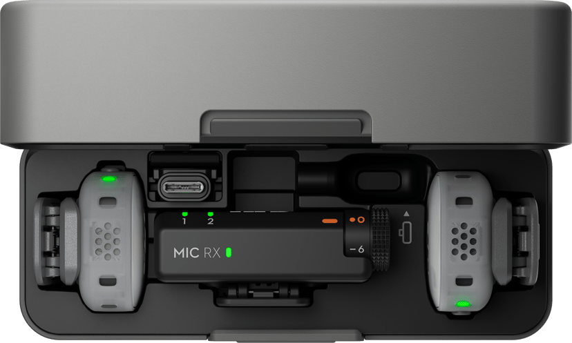 DJI Mic Mini 2 (2 TX + 1 RX + Charging Case)