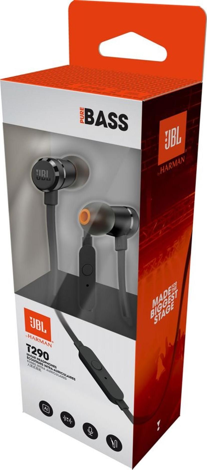 JBL Tune 290 Stereo Svart