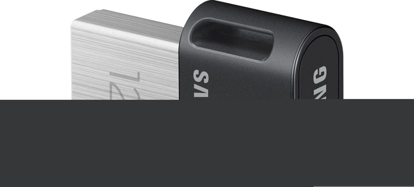 Samsung FIT Plus 128GB USB-A Grå, Silver