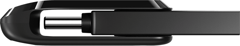 SanDisk Ultra Dual Drive Go 128GB USB-A / USB-C Zwart, Zilver