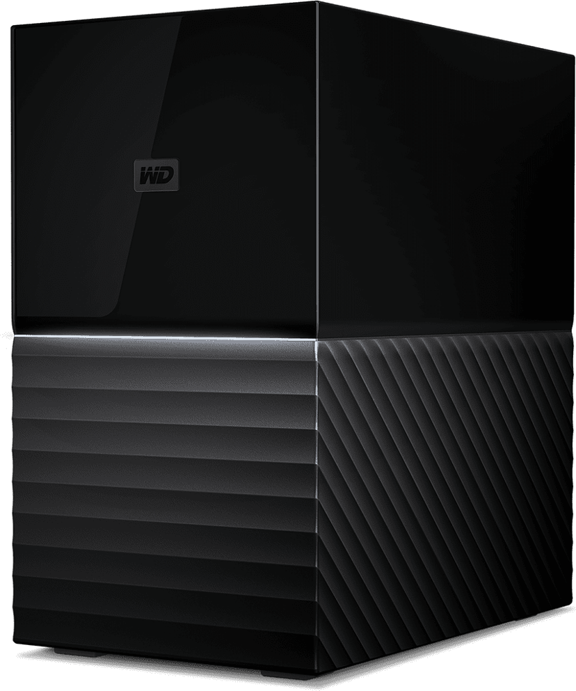 WD My Book DUO Desktop RAID 28TB Musta