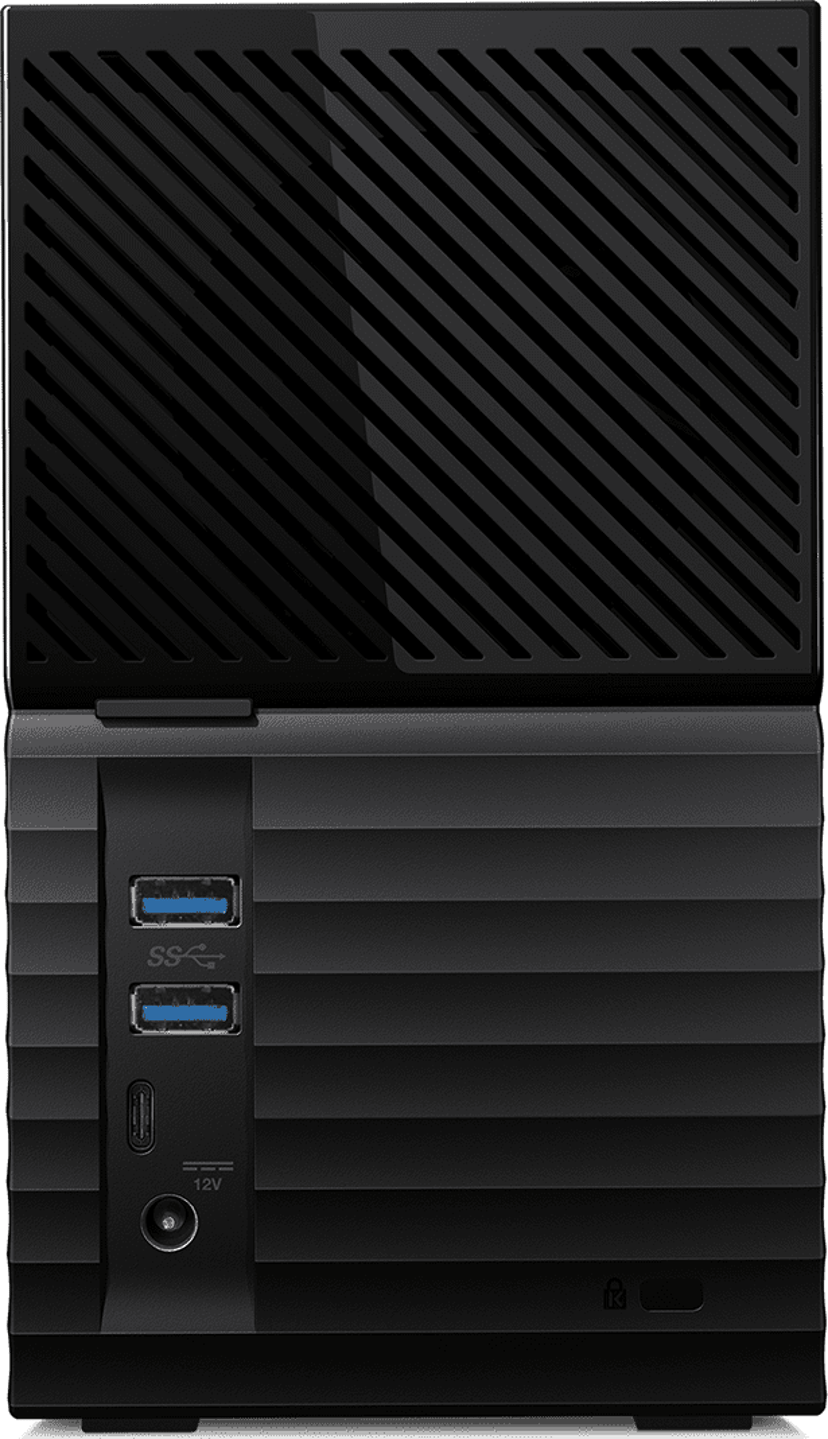 WD My Book DUO Desktop RAID 28TB Zwart