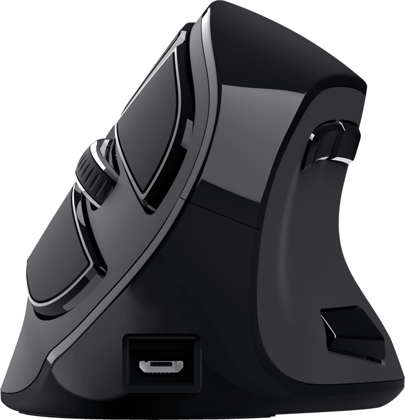 Trust Voxx ergonomisk mus Trådlös RF + Bluetooth