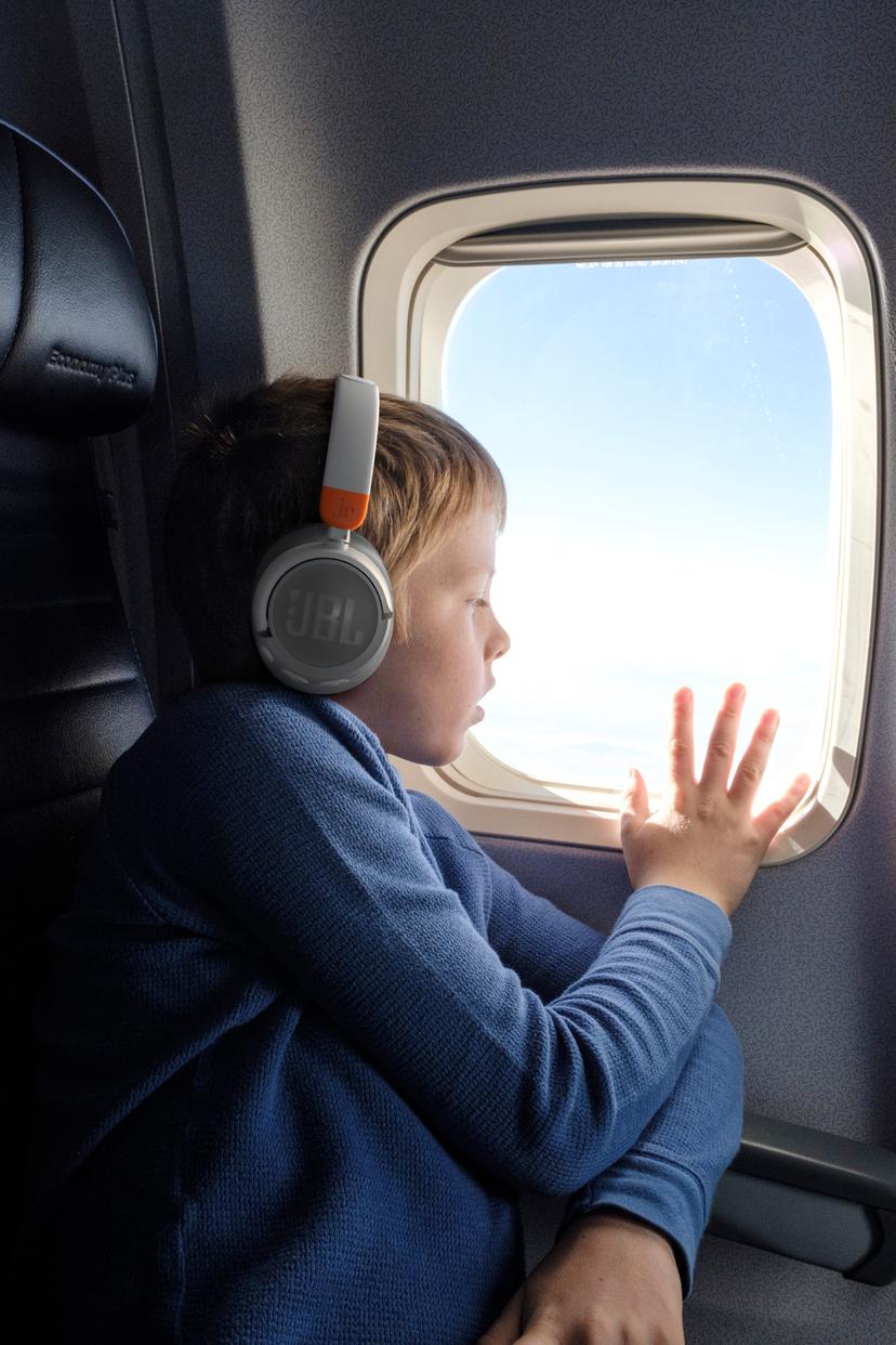 JBL JR 460NC Stereo USB-C Vaaleanpunainen