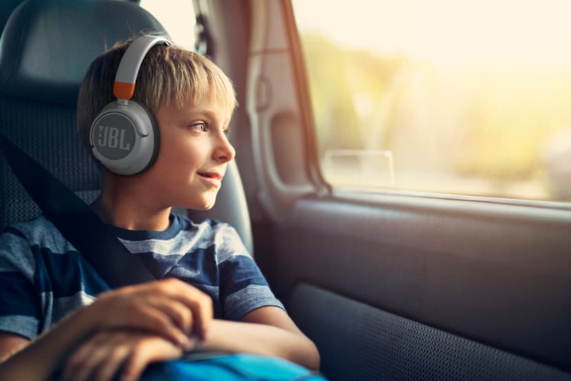 JBL JR 460NC Stereo USB-C Valkoinen