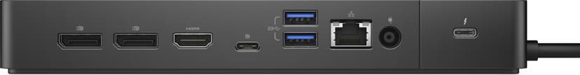Dell WD19TBS-180W Langallinen USB 3.2 Gen 2 (3.1 Gen 2) Type-C Musta USB-C 3.2 Gen 2 (3.1 Gen 2)